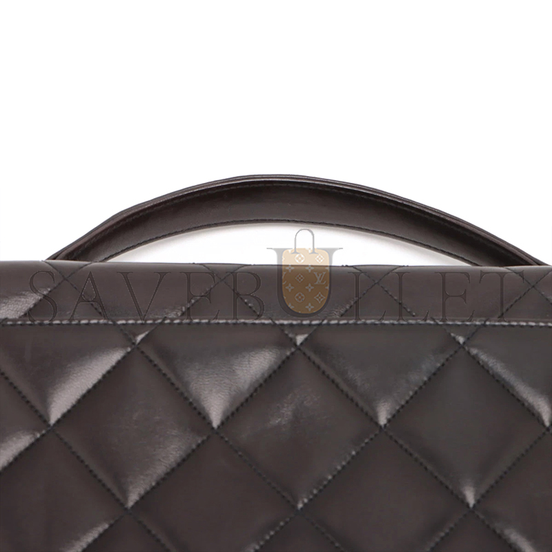 CHANEL LAMBSKIN MATELASSE BRIEFCASE 149208 (36.5*26.5*4cm)